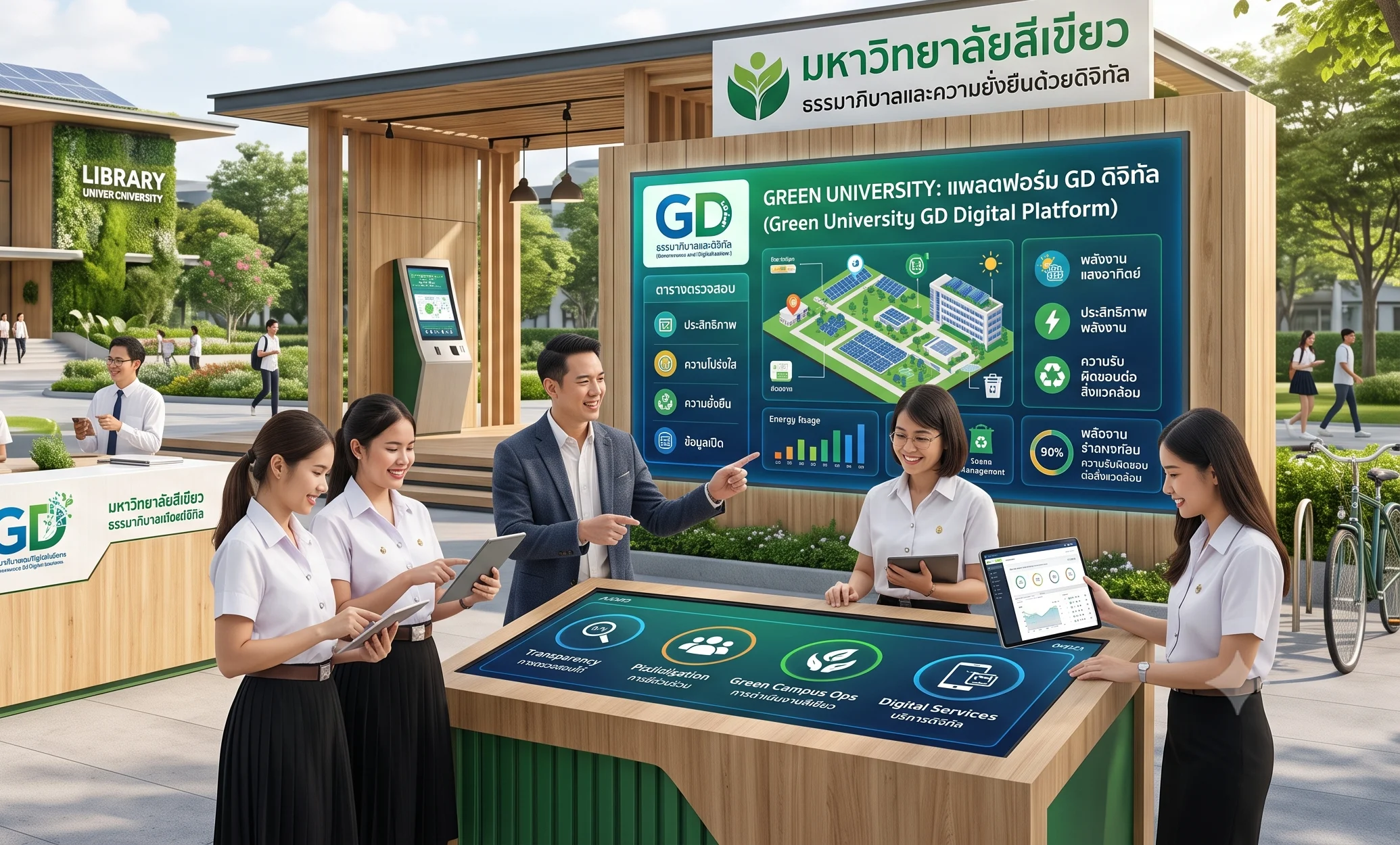 ธรรมาภิบาลและดิจิทัล (Governance and Digitalization :GD)